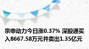 宗申动力今日涨0.37% 深股通买入8667.58万元并卖出1.35亿元