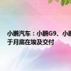小鹏汽车：小鹏G9、小鹏P7将于月底在埃及交付