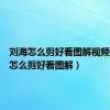 刘海怎么剪好看图解视频（刘海怎么剪好看图解）