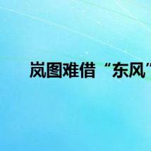 岚图难借“东风”