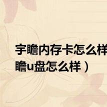 宇瞻内存卡怎么样(宇瞻u盘怎么样)
