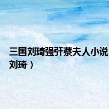 三国刘琦强㢨蔡夫人小说（三国刘琦）