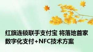 红旗连锁联手支付宝 将落地首家数字化支付+NFC技术方案