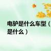 电驴是什么车型（电驴是什么）