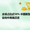 全球占比近50% 中国新型显示产业向中高端迈进