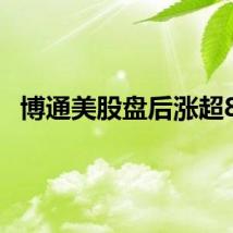 博通美股盘后涨超8%