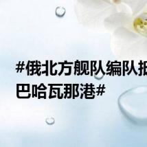 #俄北方舰队编队抵达古巴哈瓦那港#