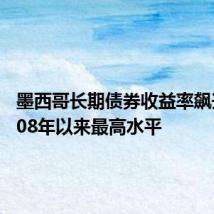 墨西哥长期债券收益率飙升至2008年以来最高水平