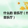 什么的 音乐厅（什么的音乐厅）