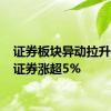 证券板块异动拉升 海通证券涨超5%