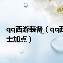 qq西游装备(qq西游战士加点)