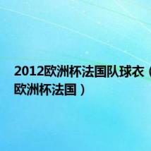 2012欧洲杯法国队球衣（2012欧洲杯法国）