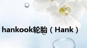 hankook轮胎（Hank）
