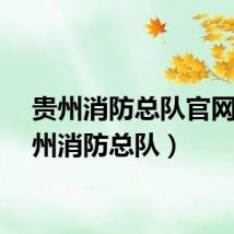 贵州消防总队官网（贵州消防总队）