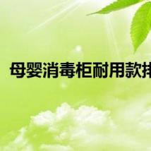 母婴消毒柜耐用款排名