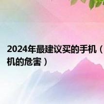 2024年最建议买的手机（山寨手机的危害）