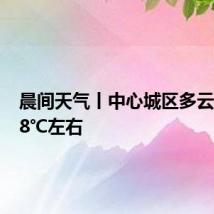 晨间天气丨中心城区多云间晴 28℃左右
