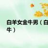 白羊女金牛男（白羊金牛）
