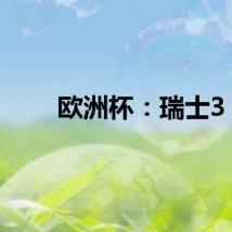 欧洲杯：瑞士3