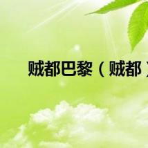 贼都巴黎（贼都）