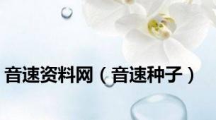 音速资料网（音速种子）