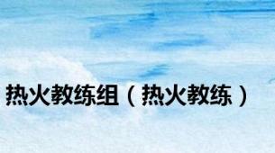 热火教练组（热火教练）