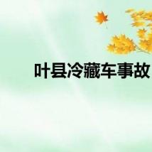 叶县冷藏车事故