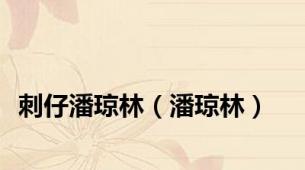 刺仔潘琼林（潘琼林）