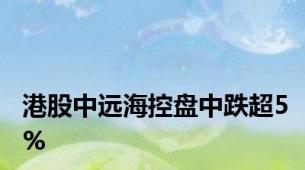 港股中远海控盘中跌超5%