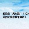 超治愈“风车海”！#为什么海边的大风车越来越多#