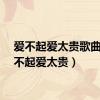 爱不起爱太贵歌曲（爱不起爱太贵）