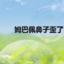 姆巴佩鼻子歪了