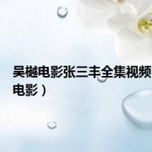 吴樾电影张三丰全集视频（吴樾电影）