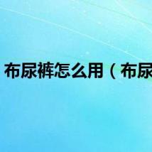 布尿裤怎么用（布尿裤）