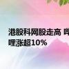 港股科网股走高 哔哩哔哩涨超10%