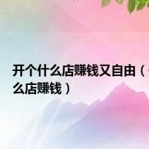 开个什么店赚钱又自由（开个什么店赚钱）