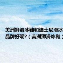 美洲狮滑冰鞋和迪士尼滑冰鞋哪个品牌好呢?（美洲狮滑冰鞋）