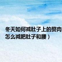 冬天如何减肚子上的赘肉(冬天怎么减肥肚子和腰)