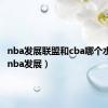 nba发展联盟和cba哪个水平高（nba发展）