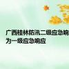 广西桂林防汛二级应急响应提升为一级应急响应
