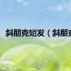 斜朋克短发（斜朋克）