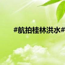 #航拍桂林洪水#