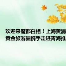 欢迎来魔都白相!上海黄浦江两岸黄金旅游圈携手走进青海推介
