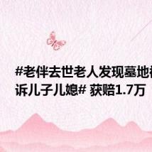 #老伴去世老人发现墓地被卖起诉儿子儿媳# 获赔1.7万
