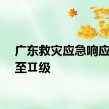 广东救灾应急响应提升至Ⅱ级