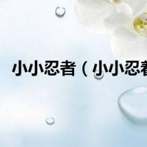小小忍者（小小忍着）