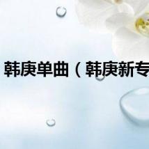 韩庚单曲（韩庚新专辑）
