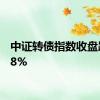 中证转债指数收盘跌0.58%