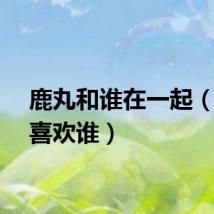 鹿丸和谁在一起（鹿丸喜欢谁）