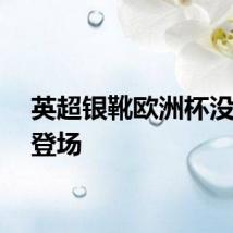 英超银靴欧洲杯没机会登场